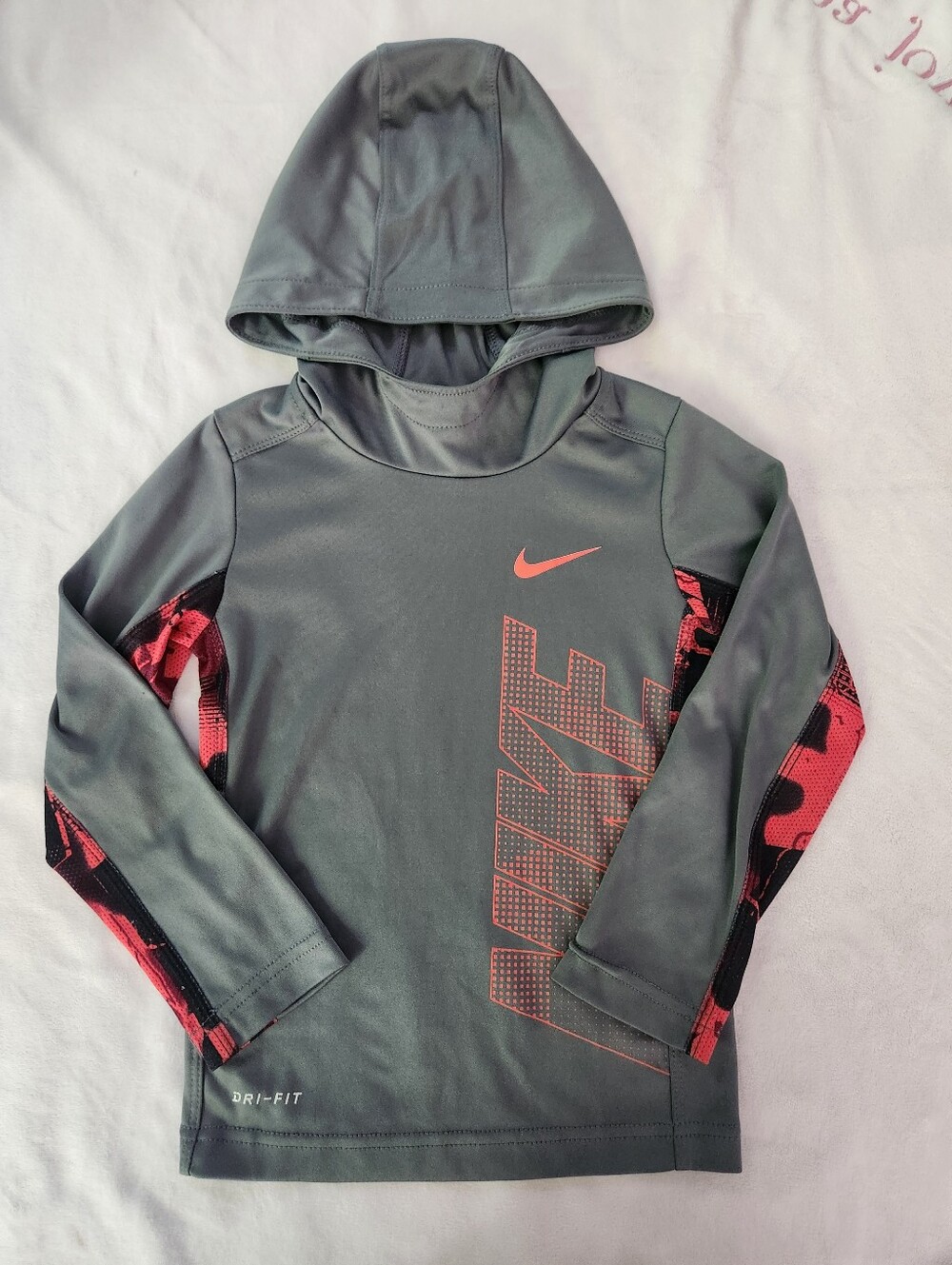 Nike Dri Fit Long Sleeve Hooded Tee